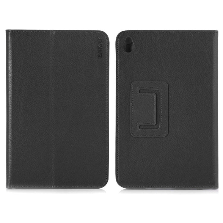 ENKAY Litchi Texture Protective Leather Case with Holder for Acer Iconia W4-820