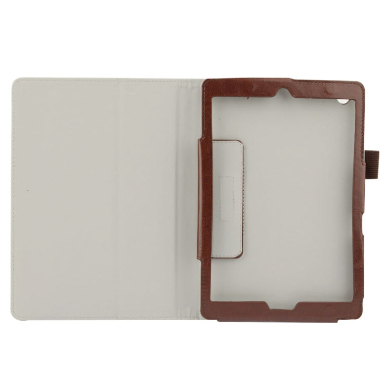 Crazy Horse Texture Protective Leather Case with Holder for Acer Iconia A1-830