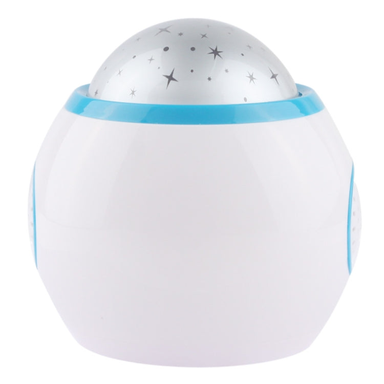 Music and Starry Sky Calendar Clock with Date / Week / Temperature / Music / Dynamic Projection of Colored Starry Sky / Ararm / Countdown  Function (UI-1038)(White)