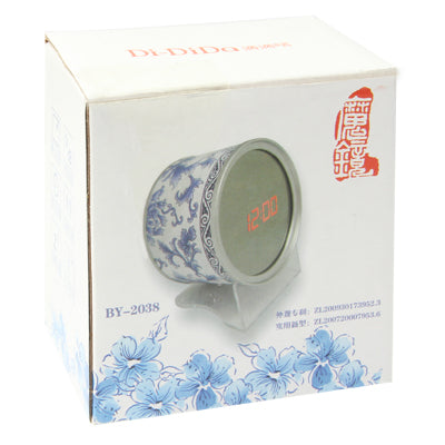 Sonic Induction Mirror Clock / Small Round Drum Mirror Clock / Wonderful Mirror Clock