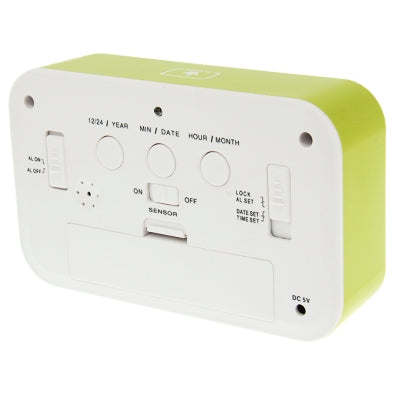 Multi Function Large Screen Alarm Clock with Calendar & LCD Light & Snooze Touch