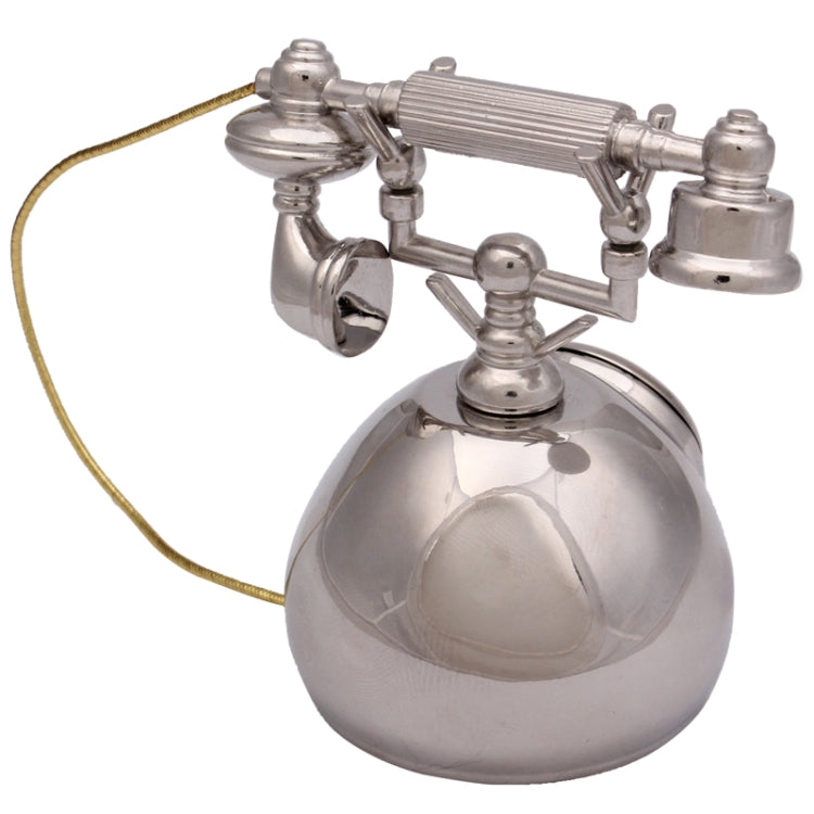 Novelty Telephone Themed Miniature Desktop Mini Clock