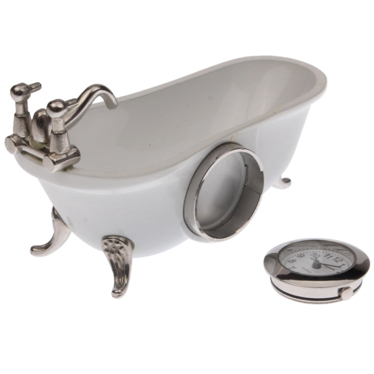 Novelty Tub Themed Miniature Desktop Mini Clock