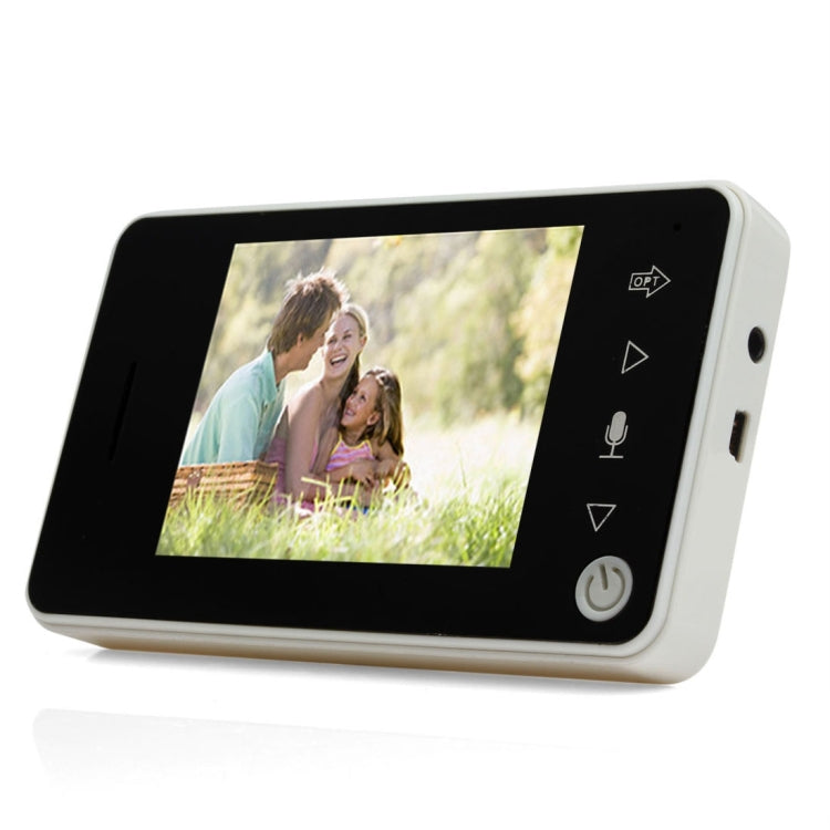 E353 3.5 inch High Definition LCD Screen Electronic Door Peephole Viewer, without Video Recording