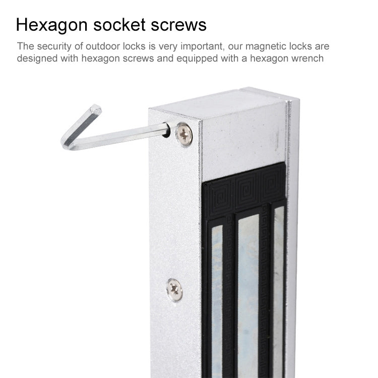 YH-180D Double Door Magnetic Lock (300Lbs)
