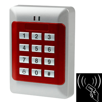 Stand-Alone RFID Card Single Access Control with Keypad, Cards Capacity: 1000 (AK7612)