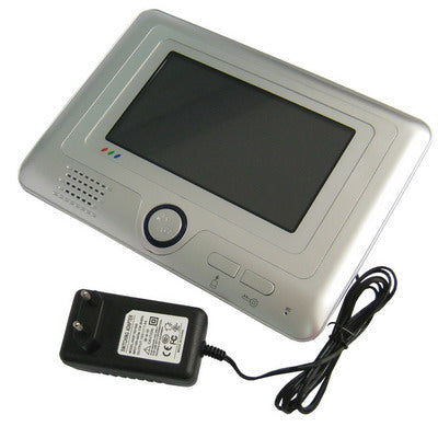 7 inch hands free color video door phone system with hand move alarm function