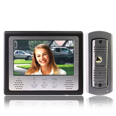 7.0 inch TFT Screen Hands Free Color Video Door Phone System