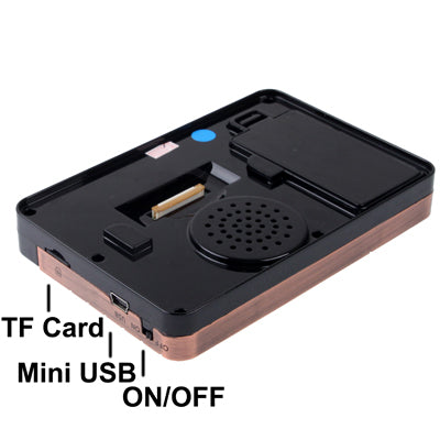 2.8 inch TFT Screen High Definition Electronic Video Door Phone Peephole Viewer, 1.3 Mega Pixels Camera, Support Night Vision / TF Card