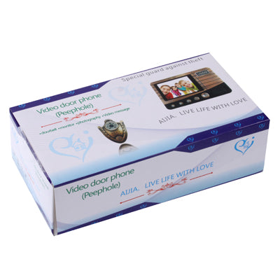 2.8 inch TFT Screen High Definition Electronic Video Door Phone Peephole Viewer, 1.3 Mega Pixels Camera, Support Night Vision / TF Card