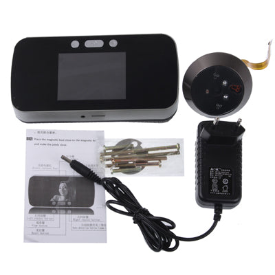 3.0 inch Digital Video DoorBell Phone Peephole Viewer, 0.3 Mega Pixels Camera, View Angle: 170 Degree, Support TF Card & Night Vision