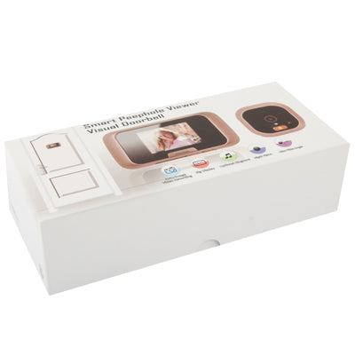 2.8 inch Screen Phone Style Smart Peephole Viewer / Visual Doorbell, 0.3 Mega Pixels Camera, Support TF Card & Night Vision, Optional Ringtone