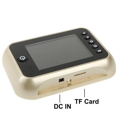 3.5 inch Screen Smart Peephole Viewer / Visual Doorbell, 0.3 Mega Pixels Camera, Support TF Card & Night Vision, Optional Ringtone