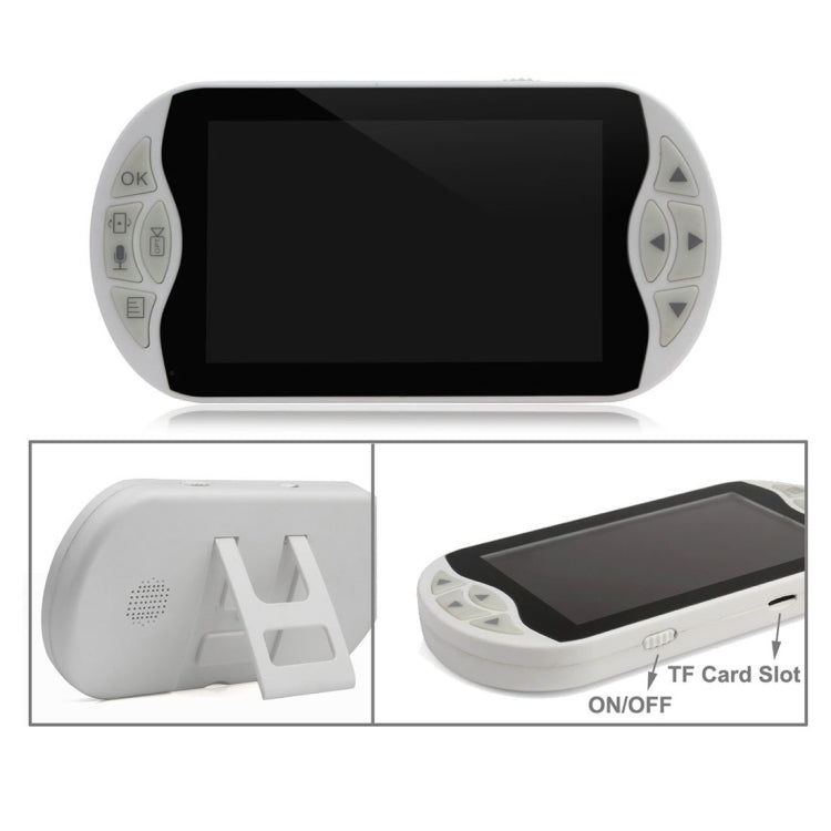 S528 5 inch High Definition LCD Screen Baby Monitor + Peephole Door Bell Kit, Support Motion Detect