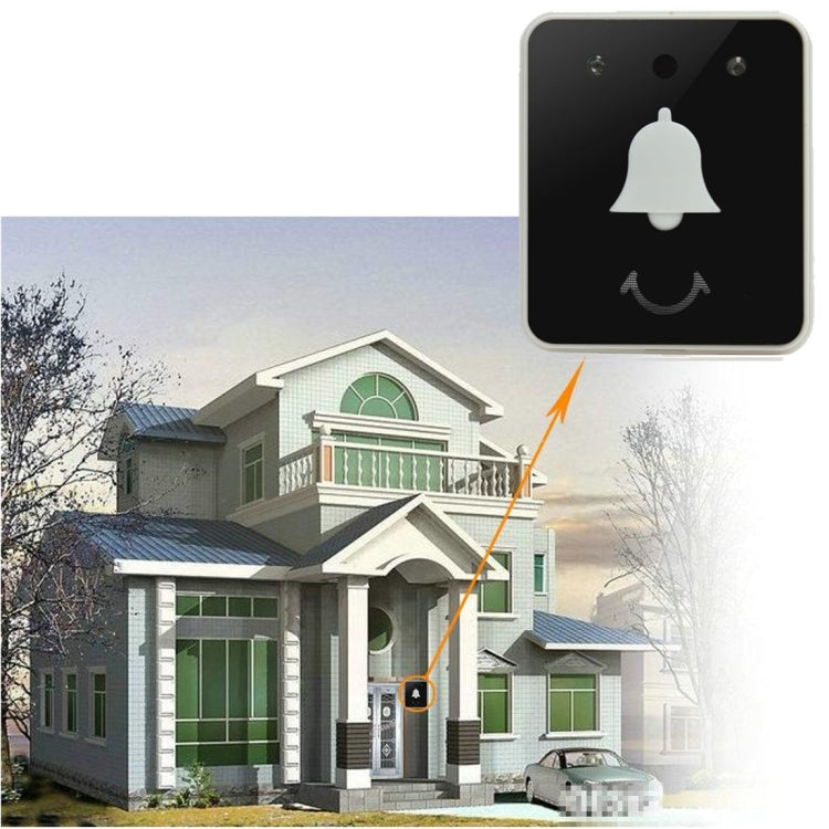 S528 5 inch High Definition LCD Screen Baby Monitor + Peephole Door Bell Kit, Support Motion Detect