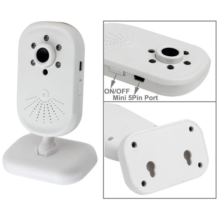 S511 5 inch High Definition LCD Screen Video Recording Baby Monitor, Support Motion Detect