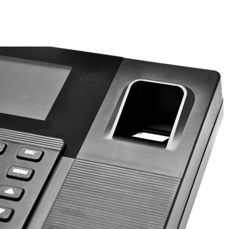 A9-TB 2.8 inch Color TFT Screen Backup Battery Fingerprint & RFID Time Attendance with TCP/IP & Access Control, USB Communication Office Time Attendance Clock