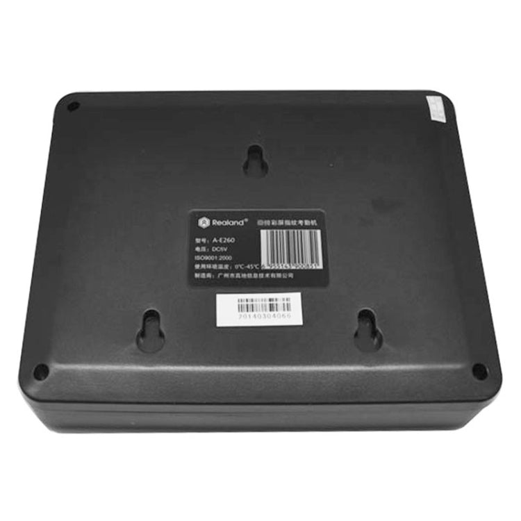 A-E260 2.8 inch TFT Color Screen Free Software Fingerprint Time Attendance, USB Communication Office Time Attendance Clock