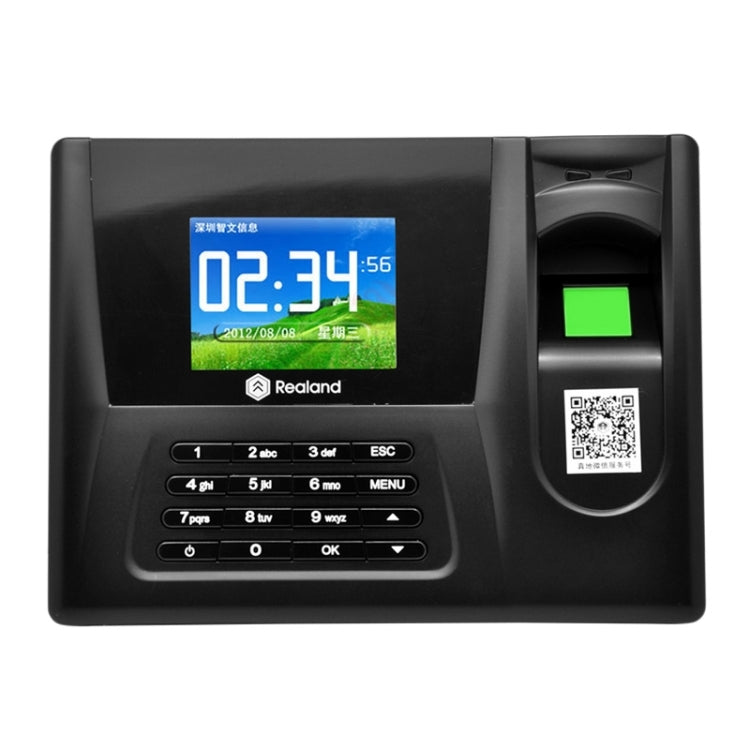 ZDC20 2.8 inch Color TFT Screen Fingerprint Time Attendance, USB Communication Office Time Attendance Clock