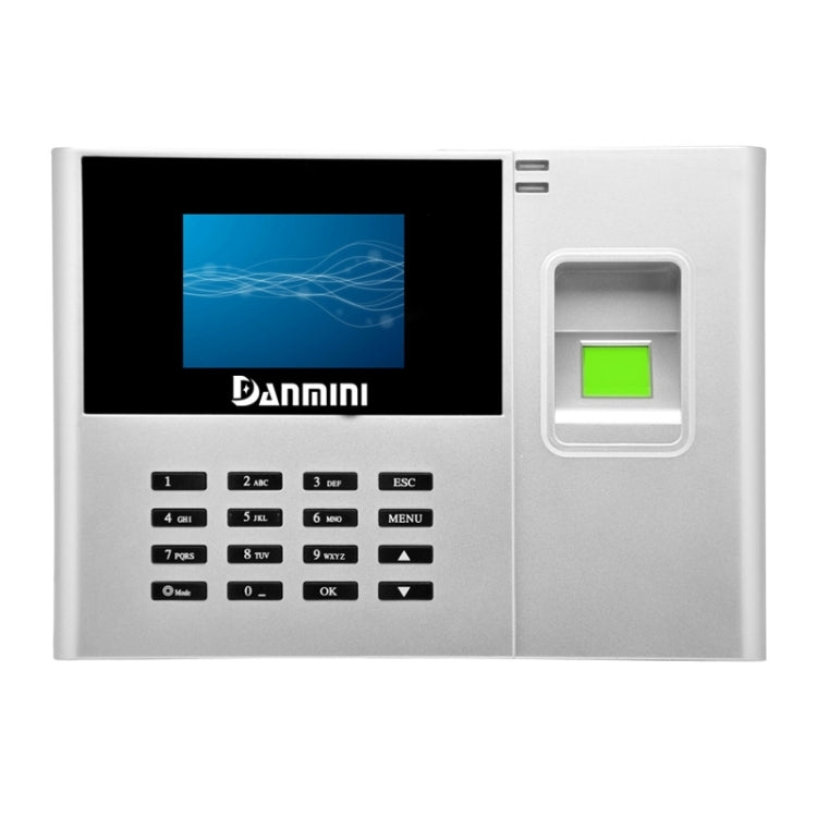 N-308-T 2.8 inch Color TFT Screen Fingerprint Time Attendance, TCP/IP Communication Office Time Attendance Clock