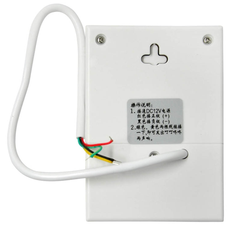 MJPT003 Door Access Control System Kits + Strike Door Lock + 20 ID Keyfobs + 10 ID Cards + Power Supply + Exit Button + Door Bell