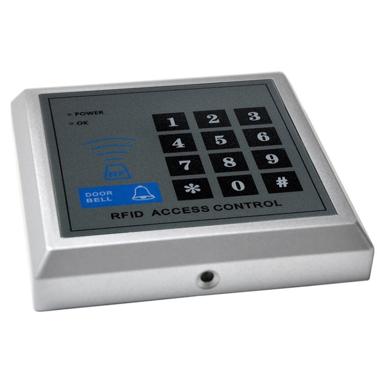 MJPT015 RFID Access Control System Kits + Magnetic Lock + 10 ID Keyfobs + Power Supply + Exit Button