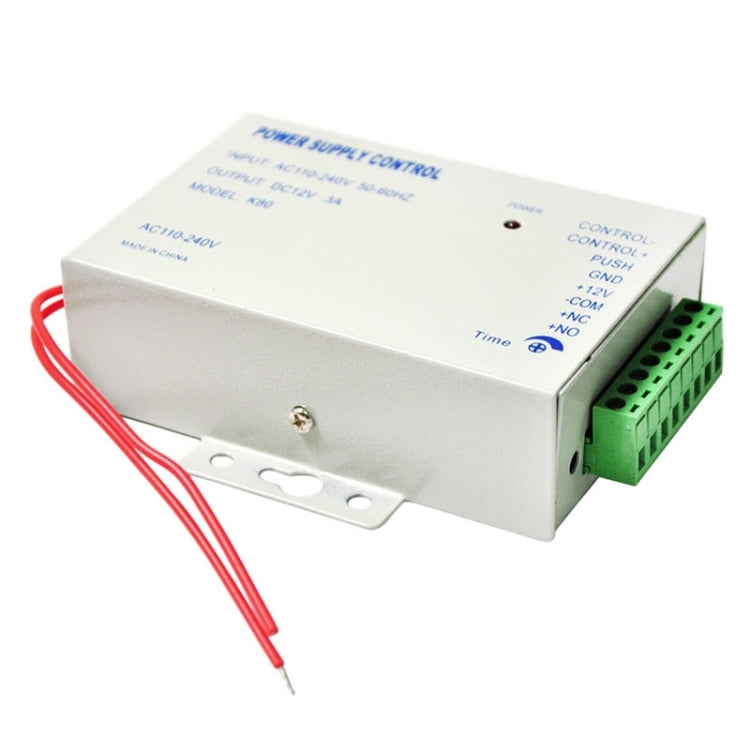 MJPT015 RFID Access Control System Kits + Magnetic Lock + 10 ID Keyfobs + Power Supply + Exit Button