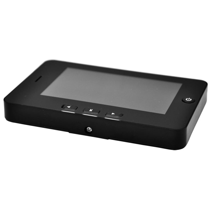 YB-43HD-M 4.3 inch Screen Mutiple Function Smart Door Peephole Viewer, 1.3MP Sensor Camera, Support Movement Detection & Night Vision
