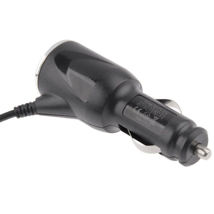 5V 2A Coiled Cable Car Charger for ASUS Vivo Tab / TF600 (Black)