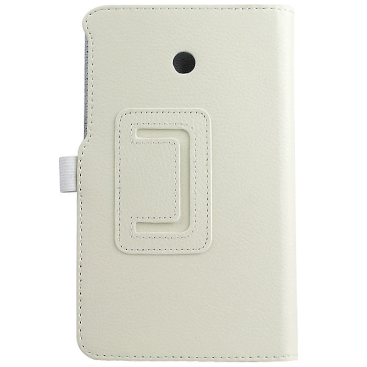 Litchi Texture Leather Case with Holder for ASUS Fonepad 7 / FE170CG