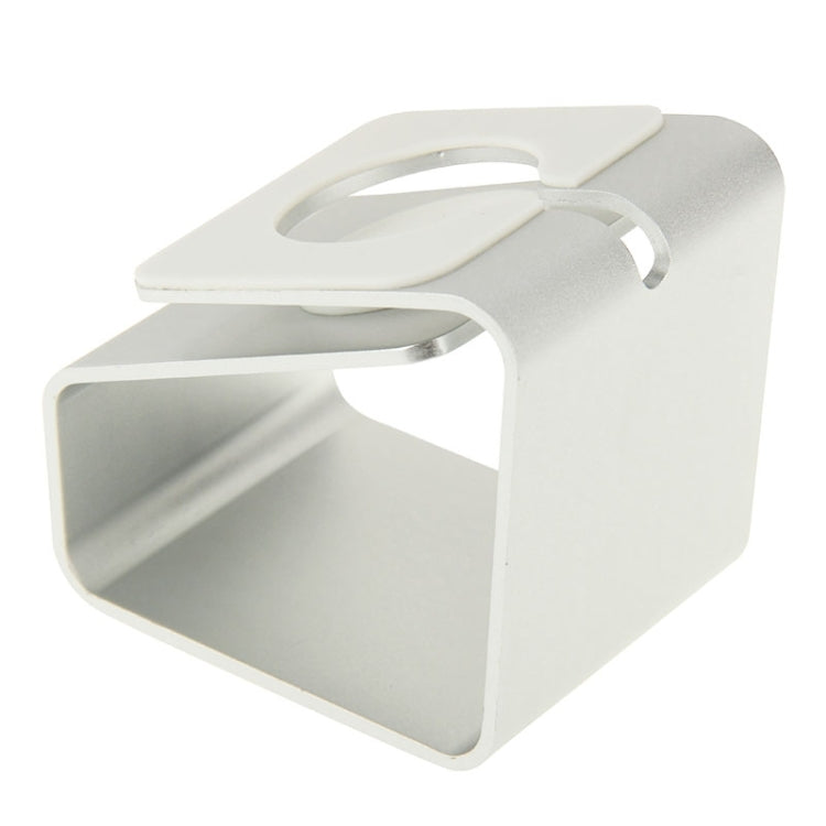 For Apple Watch 38mm / 42mm Aluminum Charger Holder(Silver)