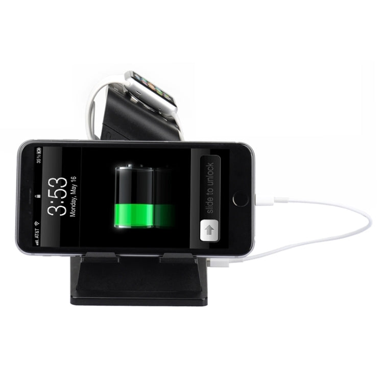 Itian A16 Bracket Charger Holder for Apple Watch 38mm & 42mm / iPhone 6 & 6 Plus / iPhone 5 & 5S & 5C / iPad