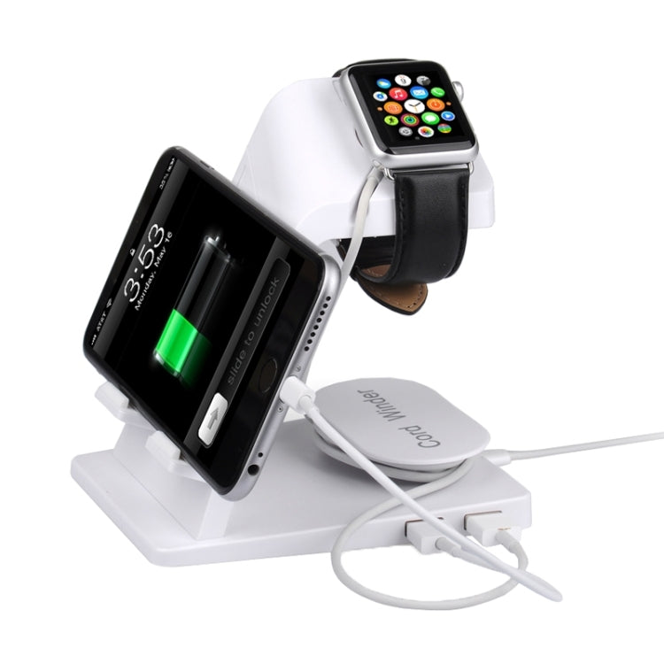 Itian A16 Bracket Charger Holder for Apple Watch 38mm & 42mm / iPhone 6 & 6 Plus / iPhone 5 & 5S & 5C / iPad