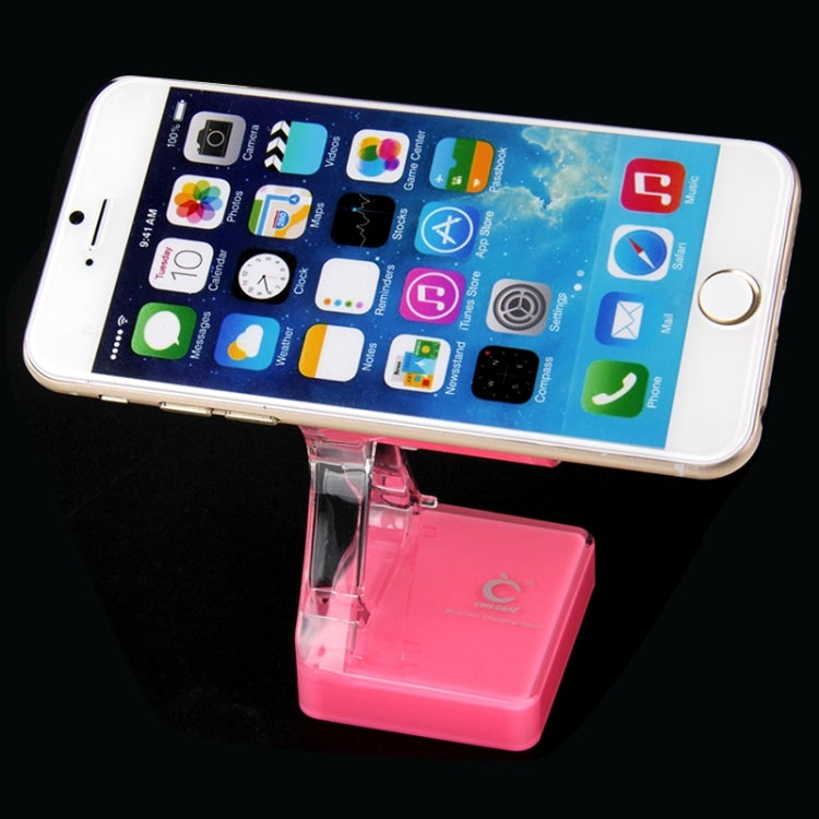 Plastic Charger Holder for Apple Watch 38mm & 42mm, Stand for iPhone 6s & 6s Plus, iPhone 6 & 6 Plus, iPhone 5 & 5S, Galaxy S6 / S5, HTC, Nokia, Sony