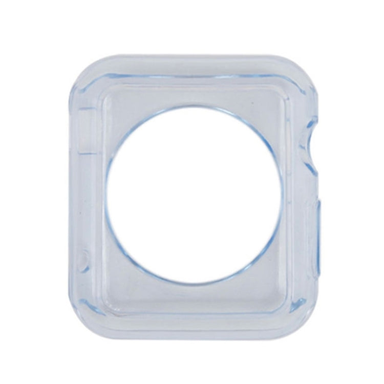 For Apple Watch 38mm Transparent TPU Protective Case