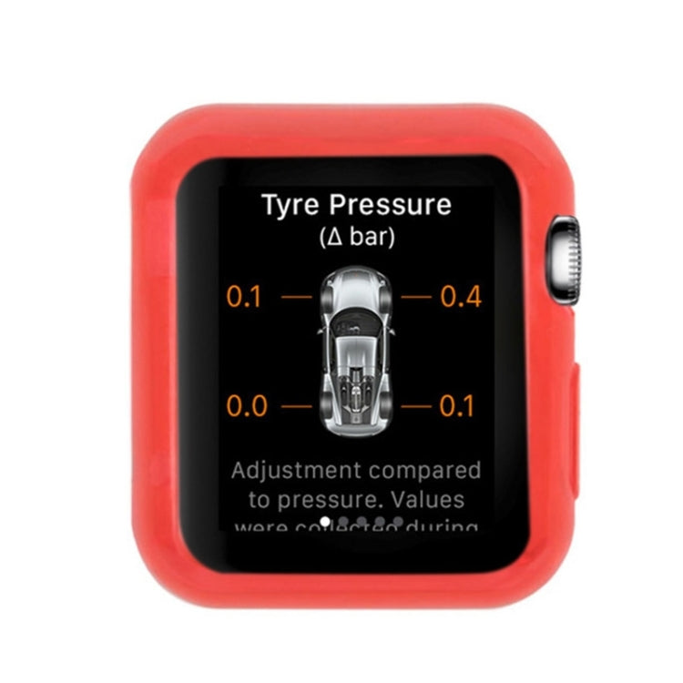 For Apple Watch 38mm Transparent TPU Protective Case