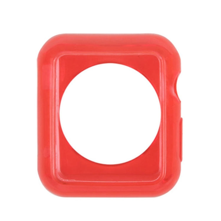 For Apple Watch 38mm Transparent TPU Protective Case