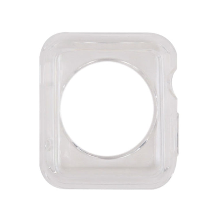 For Apple Watch 38mm Transparent TPU Protective Case