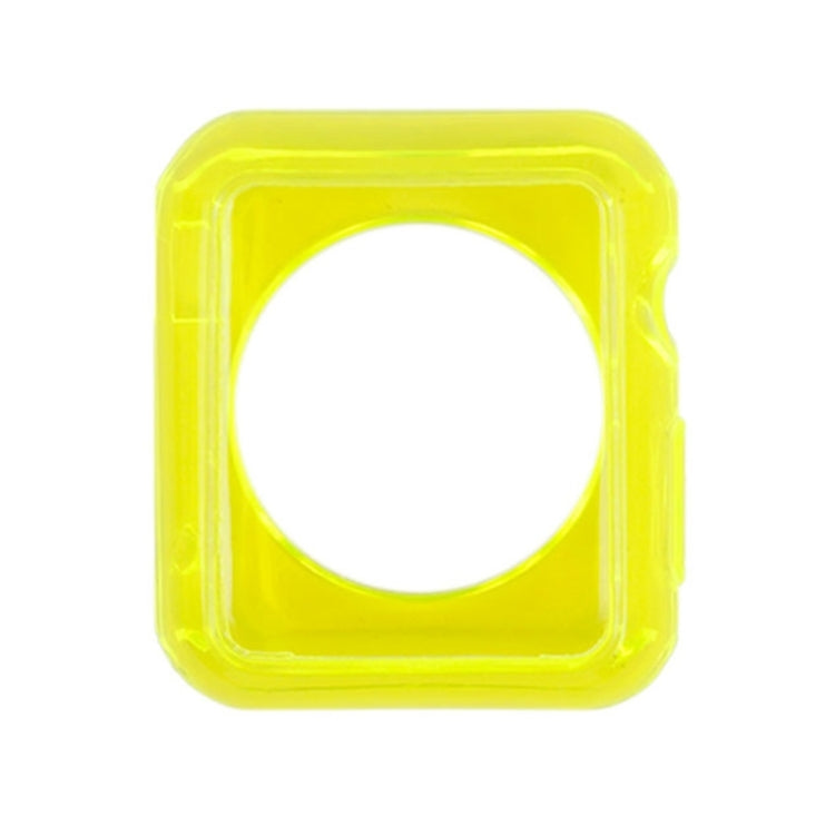 For Apple Watch 38mm Transparent TPU Protective Case