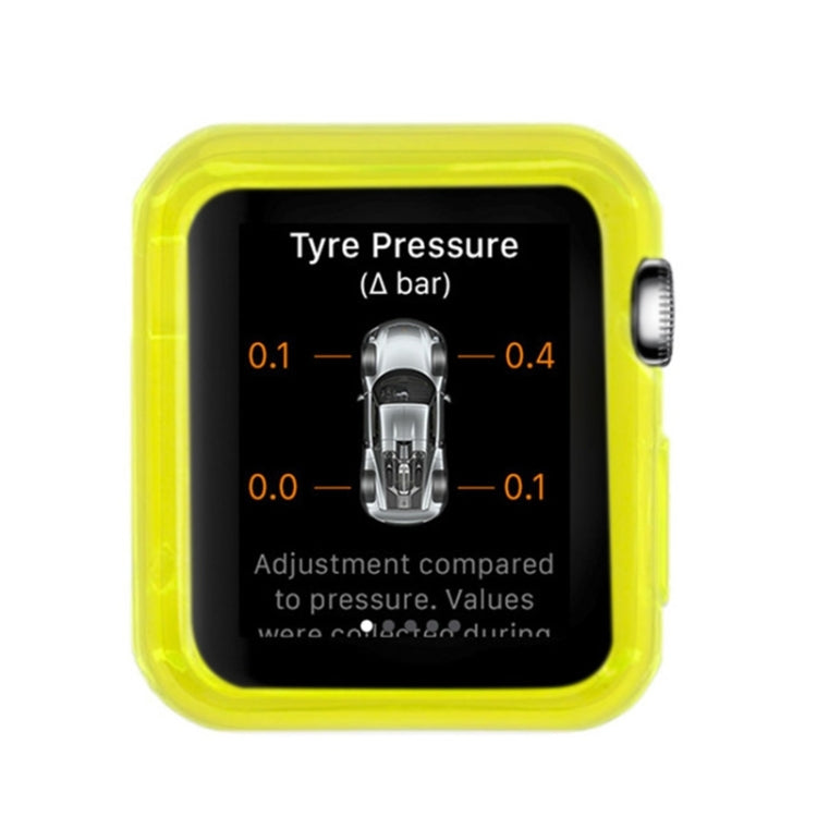 For Apple Watch 42mm Transparent TPU Protective Case