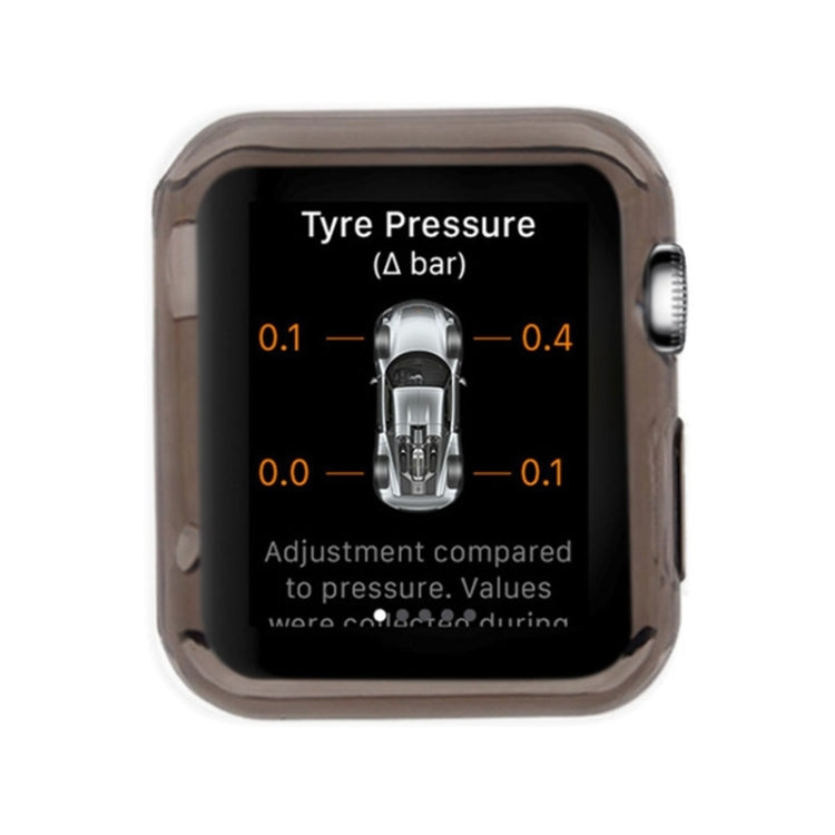 For Apple Watch 42mm Transparent TPU Protective Case