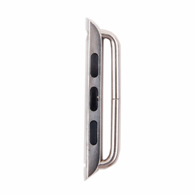 For Apple Watch 42 / 44 / 45mm Metal Strap Connector Metal Buckle, Pair