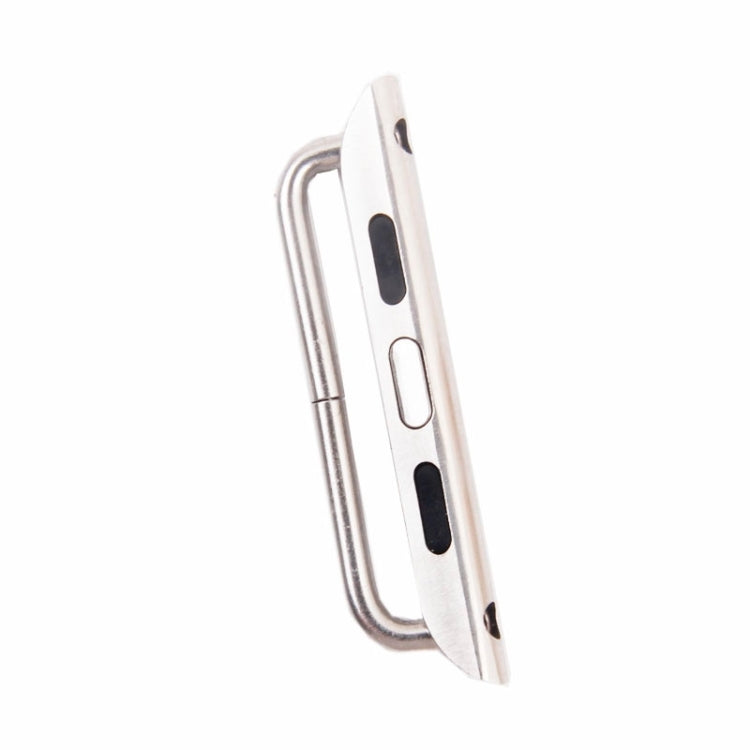For Apple Watch 42 / 44 / 45mm Metal Strap Connector Metal Buckle, Pair