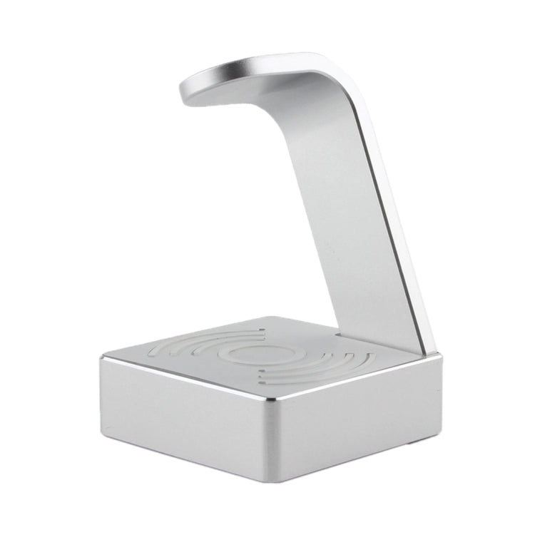 Metal Holder for Apple Watch 38mm & 42mm with Wireless Charger & Power Bank, Wireless Charger for Galaxy S6 / S6 edge / S6 edge Plus / Note 5, Apple Watch Charging Cable Not Included