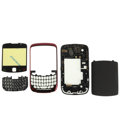 Full Housing Cover for BlackBerry 9300(Red)