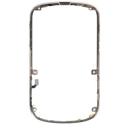 For BlackBerry 9900 Original Plating Skin Metal Frame (Silver)