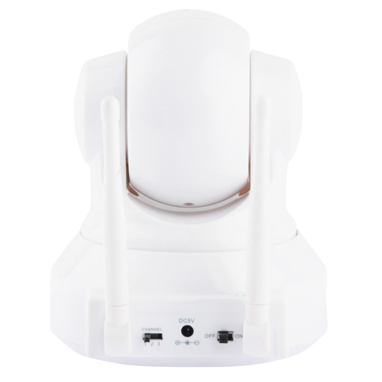2.4GHz, 5V 1A, 2.5 inch LCD Screen Wireless Security Kit Baby Camera Baby Monitor, Support USB Network, Built in Micorphone in Camera & Speaker, Model: 8609L(White)