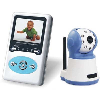 2.4GHZ Wireless Digital Baby Monitor Two way Speak & Night Vision, Built-in rechargeable Li-battery