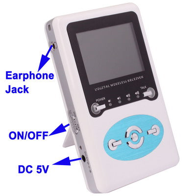2.4GHZ Wireless Digital Baby Monitor Two way Speak & Night Vision, Built-in rechargeable Li-battery