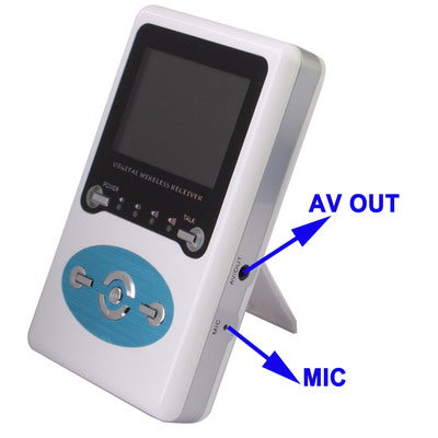 2.4GHZ Wireless Digital Baby Monitor Two way Speak & Night Vision, Built-in rechargeable Li-battery